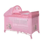 Кровать-манеж Lorelli MOONLIGHT 2 PLUS Mellow Rose FELLOWS