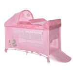 Кровать-манеж Lorelli MOONLIGHT 2 PLUS Mellow Rose FELLOWS — изображение 3