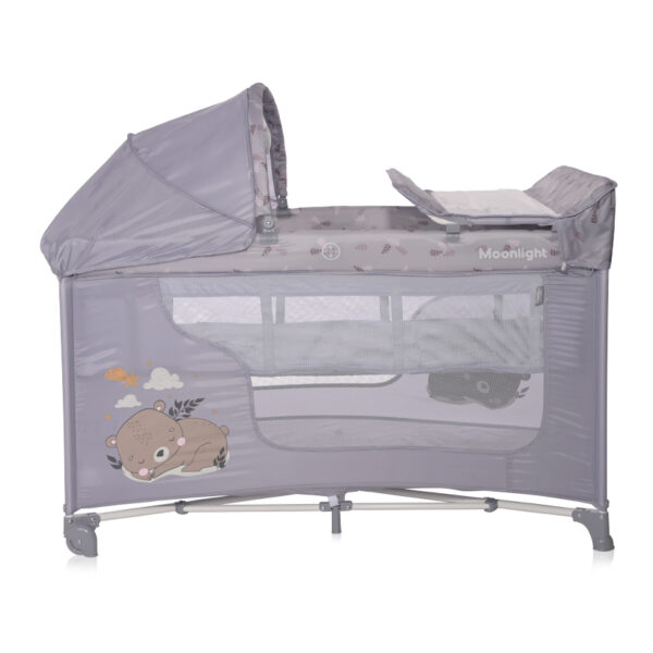 Pat pliant Lorelli MOONLIGHT 2 PLUS Grey DREAM - imagine 2