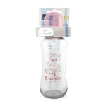 Biberon din sticla 240 ml Lorelli BLUSH Pink - imagine 2