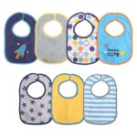 Set bavete cu velcro, 7 buc Lorelli BOY /10260240002/