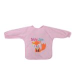 Детский непромокаемый фартук-нагрудник с длинным рукавом и вышивкой Lorelli GIRL /10260270003/