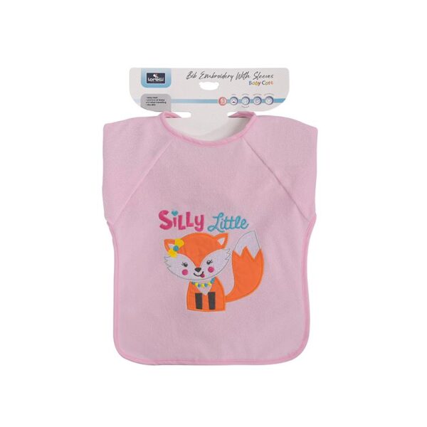Baveta brodata cu maneci lungi Lorelli GIRL /10260270003/ - imagine 2