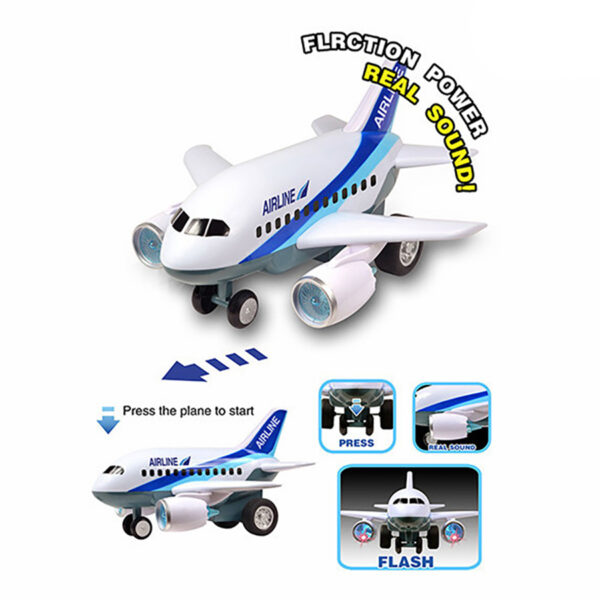 Самолет инерционный Airbus Boeing 787 — изображение 2
