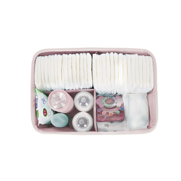 Organizator scutece Bear with me Pink - imagine 2