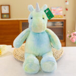 Jucarie plus Hipopotam-Unicorn, 90 cm - imagine 2