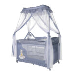 Кровать-манеж Lorelli MAGIC SLEEP Cool Grey HIPPO