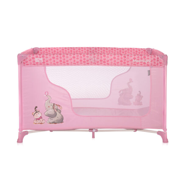Кровать-манеж Lorelli MOONLIGHT 1 Mellow Rose FELLOWS — изображение 2