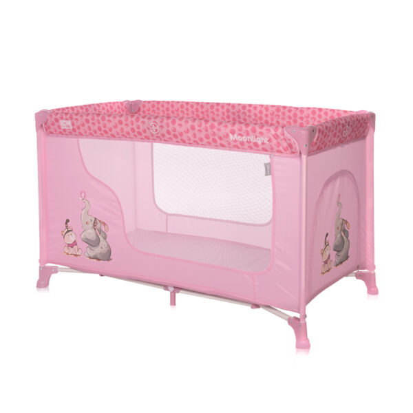 Кровать-манеж Lorelli MOONLIGHT 1 Mellow Rose FELLOWS — изображение 3