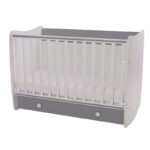 Patuc pentru copii Lorelli DREAM New White/Stone Grey