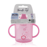 Cana cu manere si cioc 210 ml Lorelli Pink - imagine 2