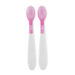 Set 2 lingurite termosensibile Lorelli Pink /10230590002/ - imagine 2