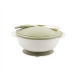 Миска с крышкой и ложкой Lorelli MINT Green
