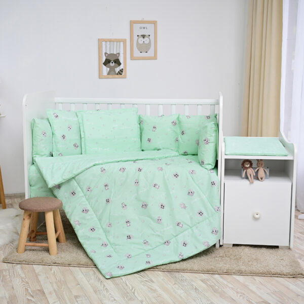 Набор постельного белья Lorelli TREND Friends Green — изображение 2