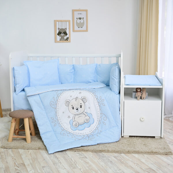 Набор постельного белья Lorelli TREND Little Bear Blue — изображение 2