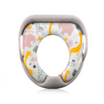 Мягкое сиденье на унитаз Lorelli ANIMALS Grey