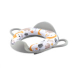 Мягкое сиденье на унитаз с ручками и спинкой Lorelli ANIMALS Grey — изображение 2