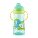 Бутылочка для кормления с ручками 330 ml, Lorelli GREEN