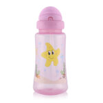 Бутылочка спорт с трубочкой 330 ml, Lorelli PINK