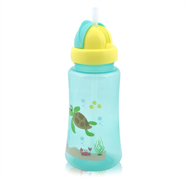 Бутылочка спорт с трубочкой 330 ml, Lorelli Green — изображение 3
