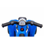 ATV cu acumulator pentru copii 1-3 ani, HONDA Blue - imagine 4
