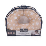 Perna de alaptat Lorelli HAPPY Beige Stars - imagine 2