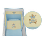 Set lenjerie de pat 5 elem., Lorelli JERSEY Blue