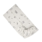 Простынь на резинке 120x60cм натяжная для малышей Lorelli JUNGLE BEIGE