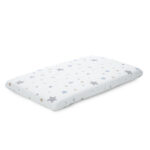 Простынь на резинке 98x65cм для кроватки-колыбели Lorelli BEAR WITH SWING Blue — изображение 3