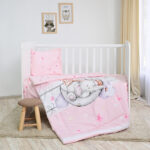 Набор постельного белья 3 эл. Lorelli BUTTERFLIES PINK — изображение 3