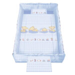 Set lenjerie pat  Lorelli TREND Bear Blue