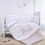 Set lenjerie pat 7 elem., Lorelli LILY HONEY BUNNY BEIGE