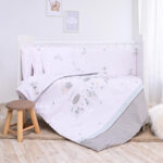 Set lenjerie pat 7 elem., Lorelli SMILE GIRAFFE