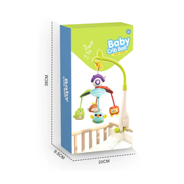 Карусель на кроватку 2-в-1 BABY CRIB BELL — изображение 3
