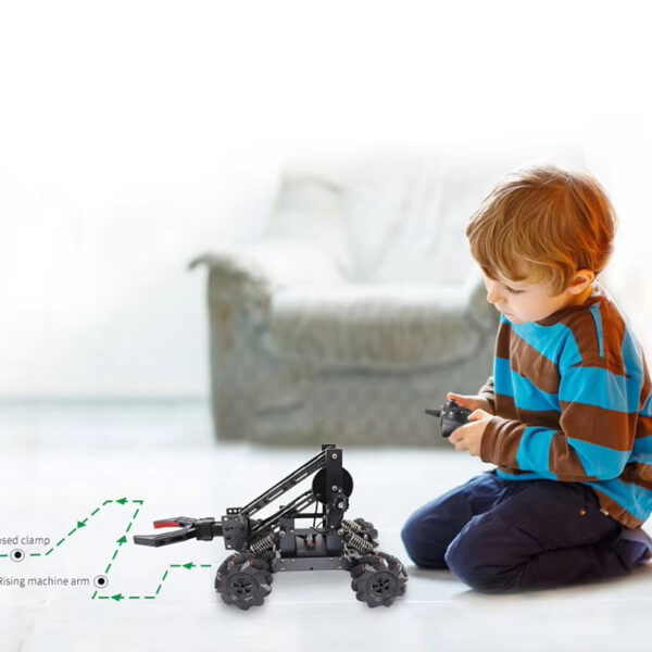 Constructor manipulator cu telecomanda, 157 elem. - imagine 6