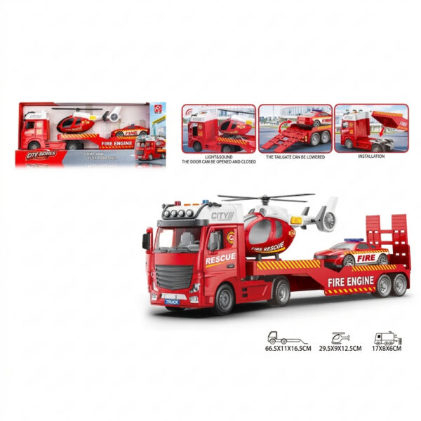 Set de joc POMPIERI SERVICIUL DE SALVARE - imagine 2