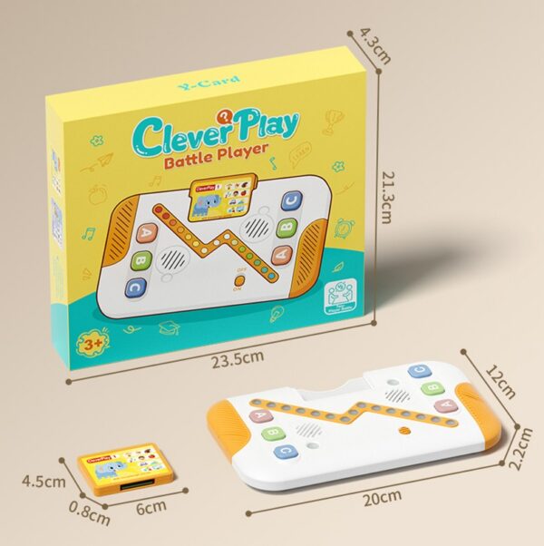 Jucărie educațională pentru copii: Antrenor interactiv de învățare CLEVER PLAY - imagine 3