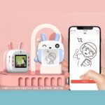 Aparat foto mini copii, wi fi, imprimare - imagine 4