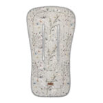 Saltea respirabilă pentru carucior Kikkaboo Dreamy Fields Grey
