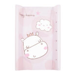 Пеленальная доска на твёрдой основе 50*80 см, Hippo Dreams