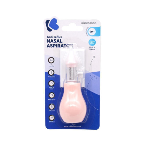 Aspirator nazal anti-reflux Pink - imagine 2