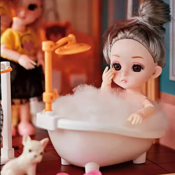 Двухэтажный домик для кукол PRINCESS HOUSE, 198 дет. — изображение 5