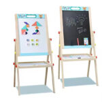 Tabla pentru desen din lemn 2-in-1