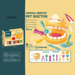 Kit aluat modelat Enki ENIMAL DENTIST - imagine 2