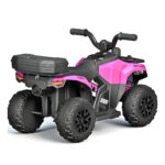 Mini ATV cu acumulator pentru copii 18-36 luni, ATV RACER 155 Pink - imagine 2