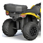 Mini ATV cu acumulator pentru copii 18-36 luni, ATV RACER 155 Yellow - imagine 2