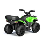 Mini ATV cu acumulator pentru copii 18-36 luni, ATV RACER 155 Green - imagine 2
