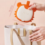 Set vesela CRAB pentru copii, din silicon - imagine 7
