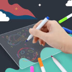 3D доска для рисования Magic Drawing Board с 3D очками — изображение 6