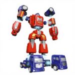 Constructor magnetic transformator 8 în 1 pentru copii - imagine 3
